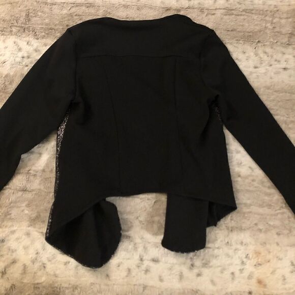 : : Formal Glitter Metallic Crop Jacket : : - Picture 9 of 14